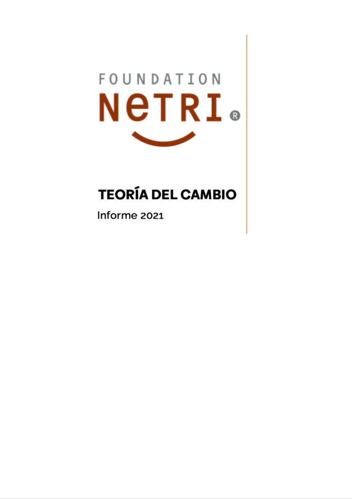 Informe Teoria Del Cambio Fundaci N Netri