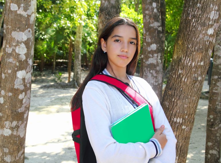 Student at the university. Source: Lunamarina