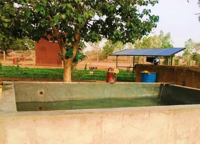 New reservoir on the front line with the plates at the bottom. Source: Friends of Rimkieta