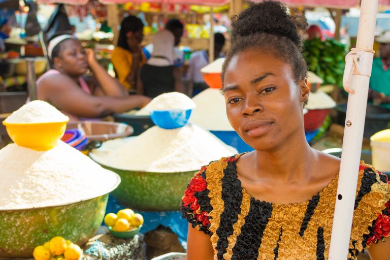 Nigerian girl at a local market. Source: I_am_zews