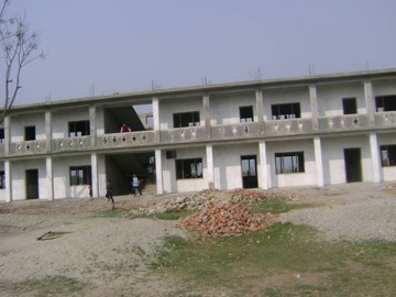 Mangalpur's new primary and secondary school. Source: Room to Read