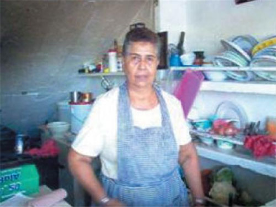 Guadalupe Gómez in her restaurant. Source: SemiSol