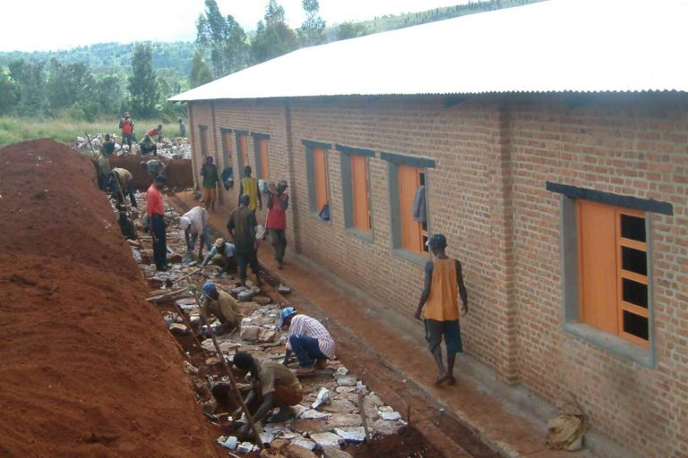 Construction of the school. Source: G3T Foundation