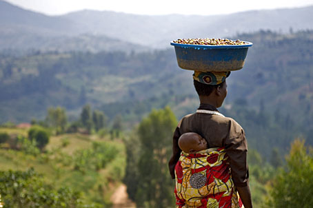 Woman with her baby. Source: Tujijenge