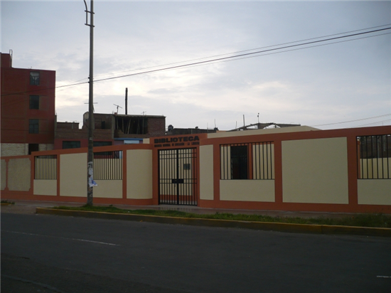 Exterior access to the library. Source: CPS Desarrollo