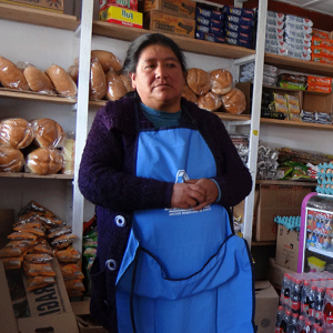 Woman in her business. Source: EDPYME Solidaridad