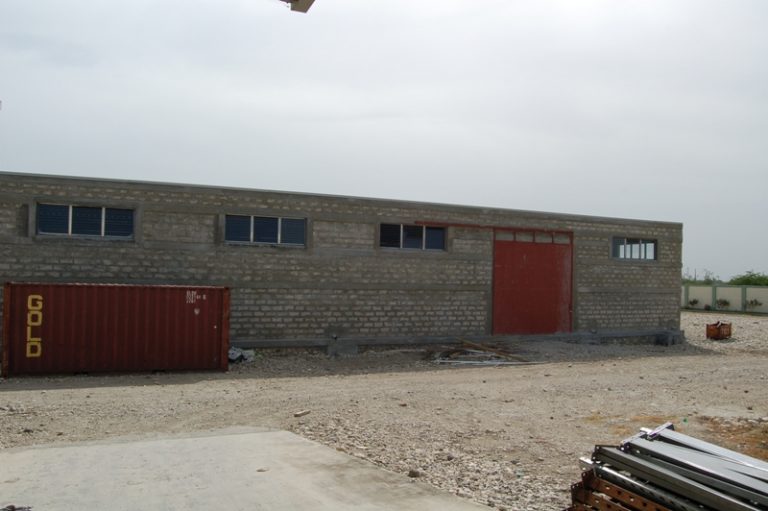 Warehouse exterior. Source: Our Little Brothers Foundation