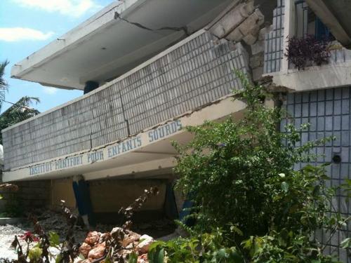 A school for deaf children collapsed as a result of the catastrophe. Source: Our Little Brothers Foundation