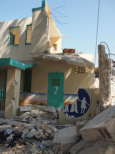 A building of the Foundation Our Little Brothers destroyed by the catastrophe. Source: Our Little Brothers Foundation