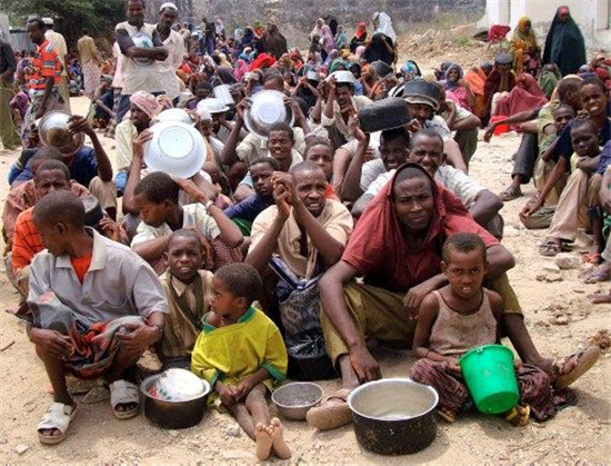 Somali refugees in the Dolo Ado camp. Source: A Glimmer of Hope