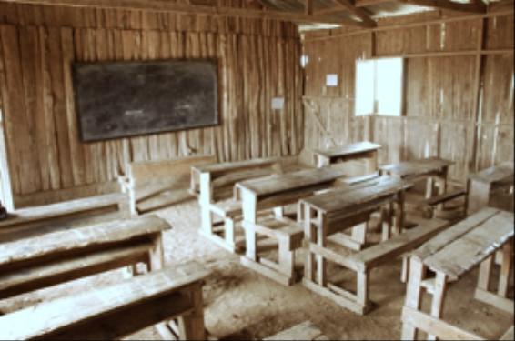 The conditions of the previous school. Source: The Nobelity Project