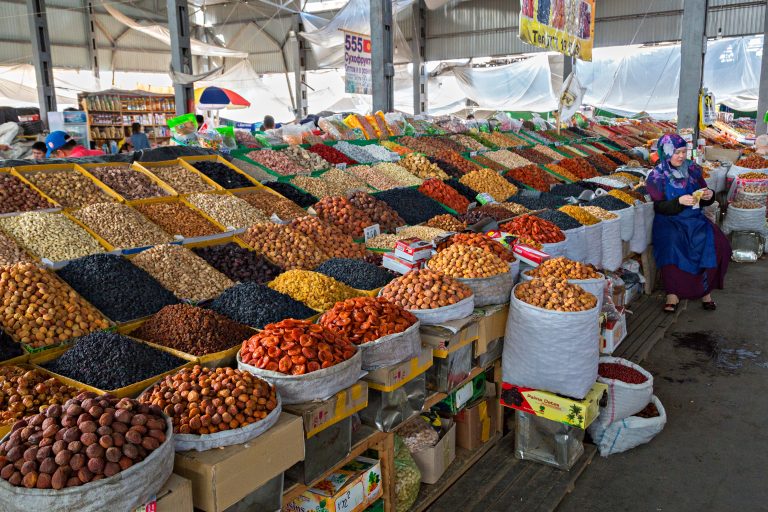 Dried fruit stall. Source: MehmetO