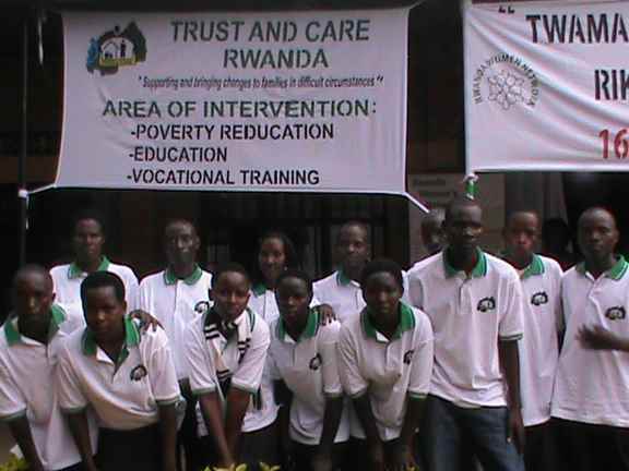 A group of students at a Trust and Care event. Source: Trust and Care