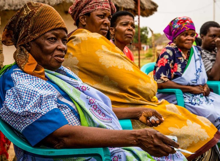 Group of women during a meeting. Source: Small Enterprise Foundation