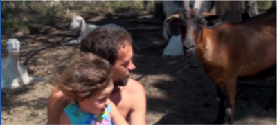 Serbian farmer with his daughter. Source: Agroinvest