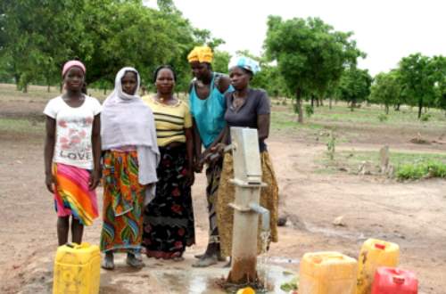 Beneficiaries of the well. Source: Belwet