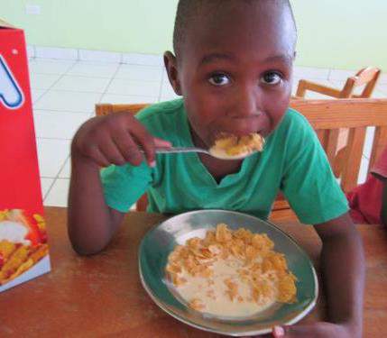 Boy recovering at St. Damien's hospital. Source: Our Little Brothers Foundation