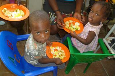 Children at St. Damien's hospital. Source: Our Little Brothers Foundation