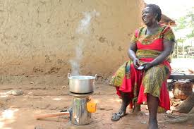 Woman cooking with her BioLite HomeStove. Source: BioLite Corporation