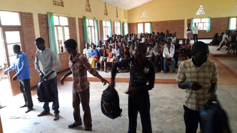 Distribution of school supplies. Source: Trust and Care