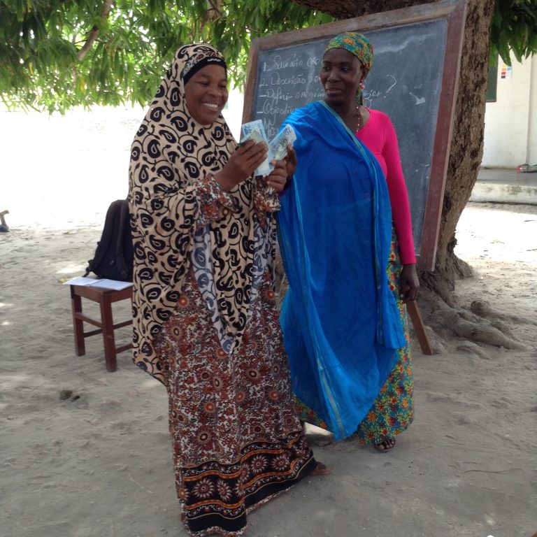 Women receiving financial and business training. Source: IBO Foundation