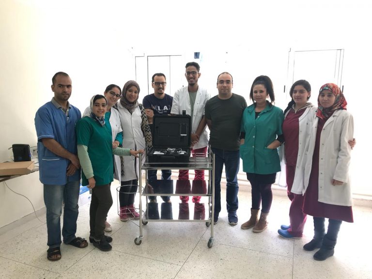 Team of nurses and doctors in Morocco. Source: Sphera