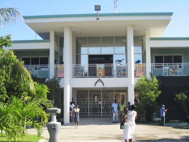 St. Damien's hospital entrance. Source: Our Little Brothers Foundation