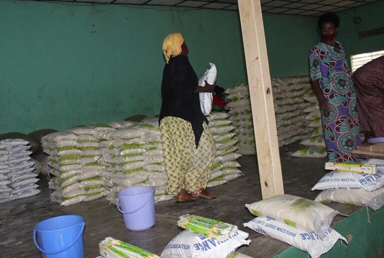 Food distribution in Bugesera. Source: Trust and Care