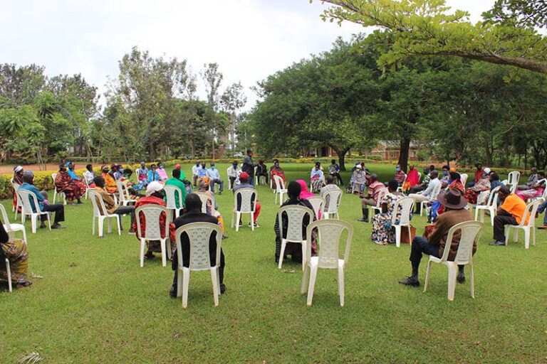 Meeting in Koyanza in times of COVID-19. Source: Trust and Care