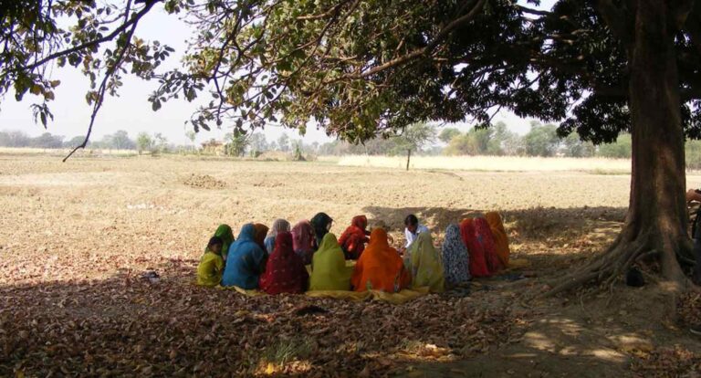 Community of women after the training. Source: Samhita