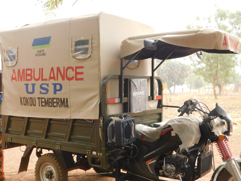 Ambulance provided by Integrate Health. Source: Integrate Health