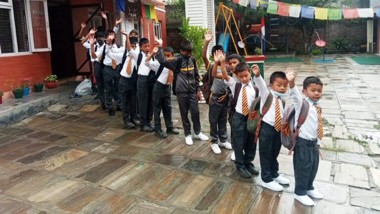 Children at school. Source: Dream Nepal