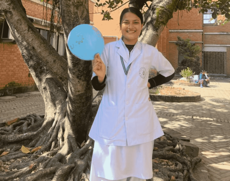 Aarati, one of the young girls, has graduated as a nurse. Source: Dream Nepal