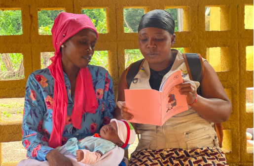 Health workers participating in an awareness campaign. Source: Integrate Health