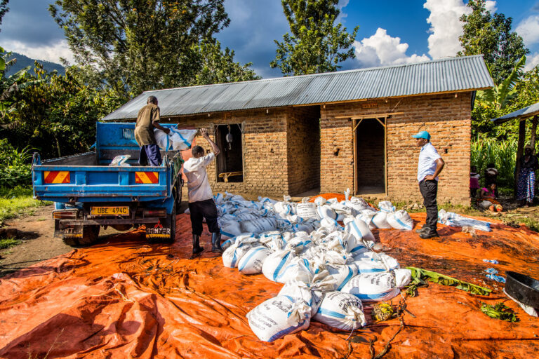 Collection hub of the cocoa. Source: Latitude