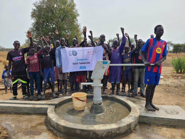Inauguration of a well. Source: Water for South Sudan