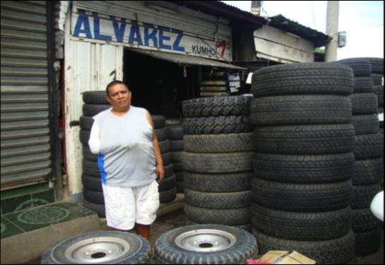 José Denís Álvarez, microempresario en Nicaragua. Fuente: Financiera FAMA