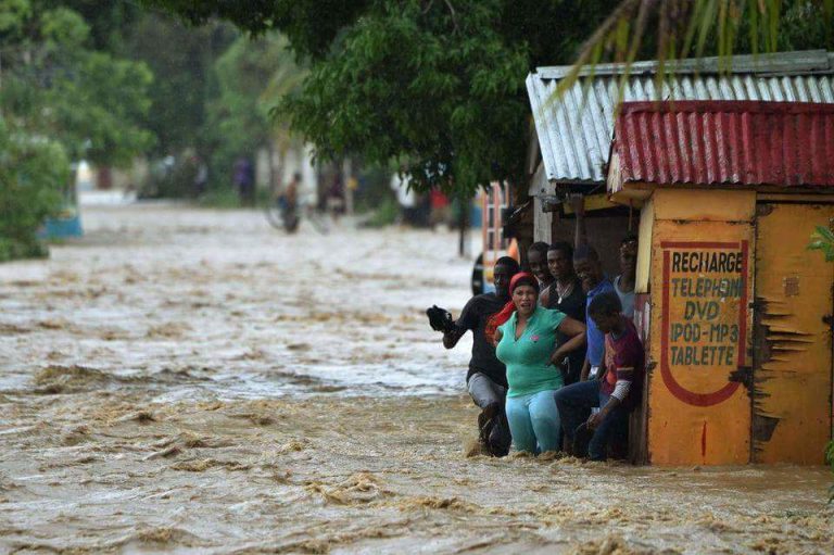 Huracán Matthew. Fuente: Fundación Nuestros Pequeños Hermanos