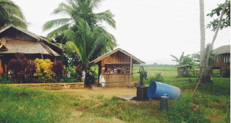 Proyecto en Barangay Oro de mejora al acceso al agua potable y saneamiento. Fuente: CODESPA