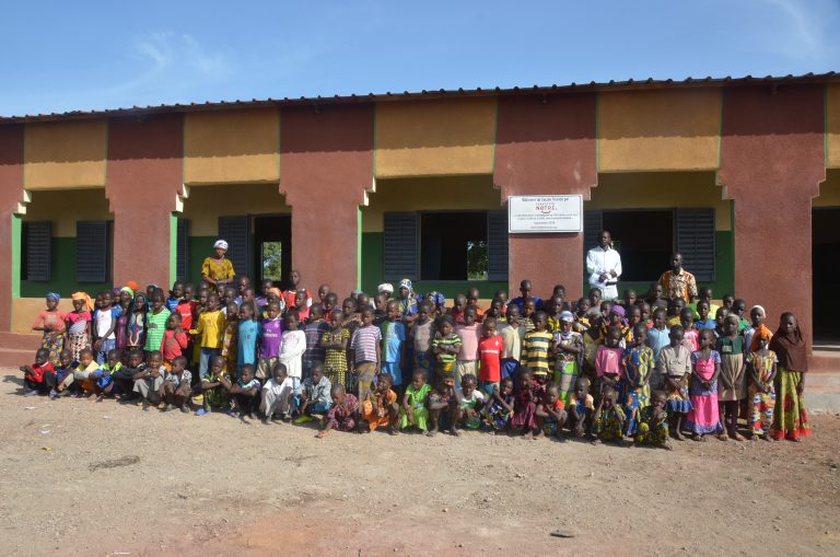 Colegio en Kanso. Fuente: Ecos de Mali