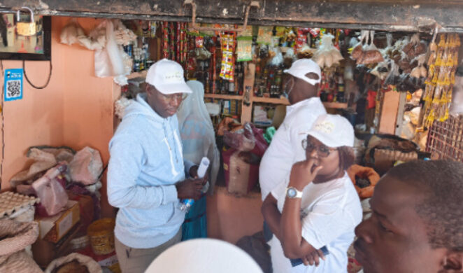 Agentes de Pamecas visitan a clientes. Fuente: Pamecas